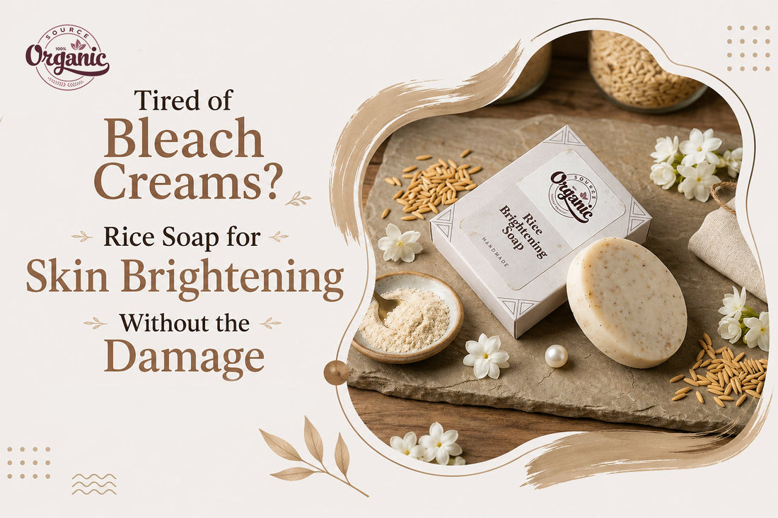 Tired of Bleach Creams? Rice Soap for Skin Brightening Without the Damage